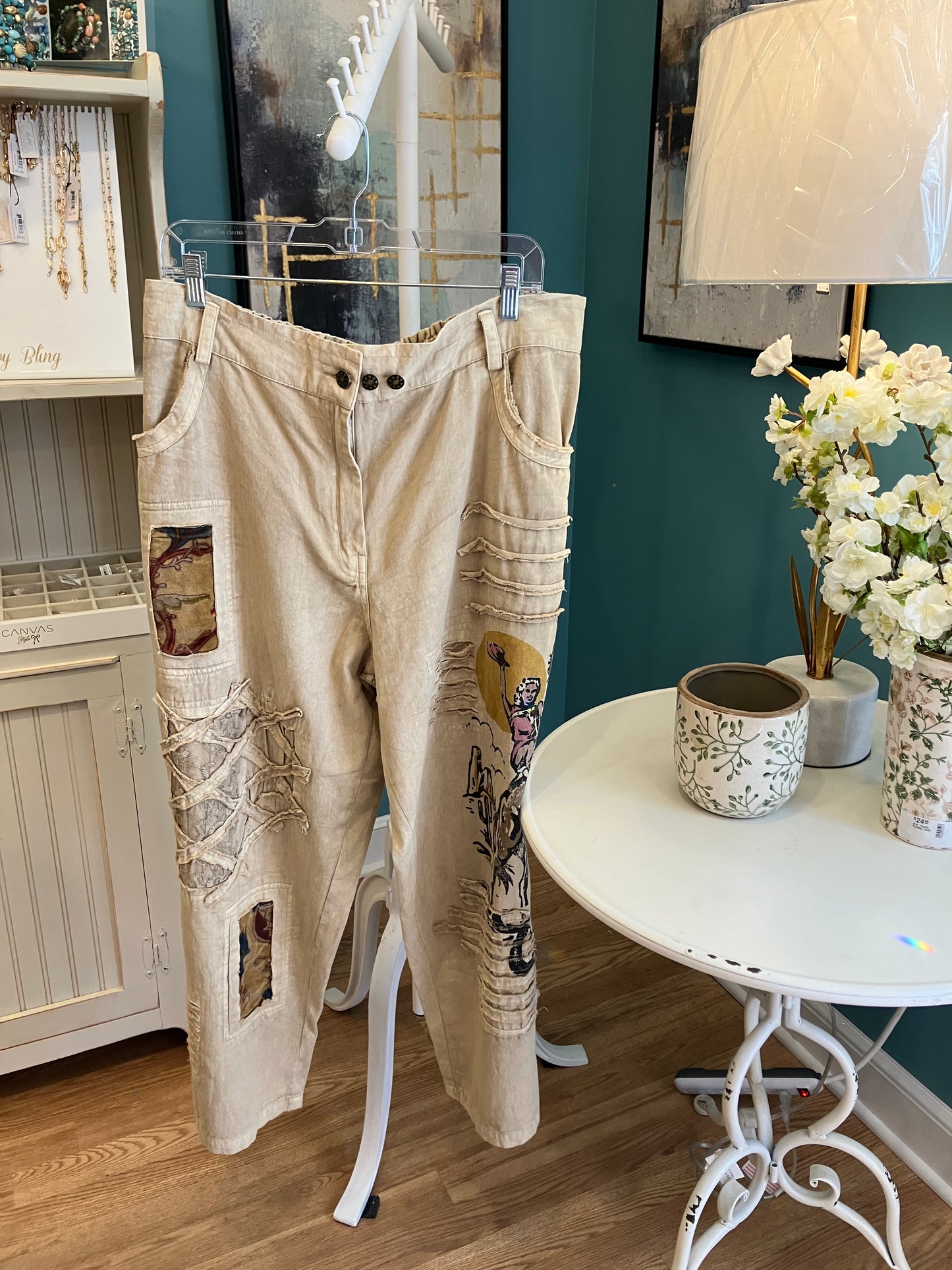 Patchwork Pant