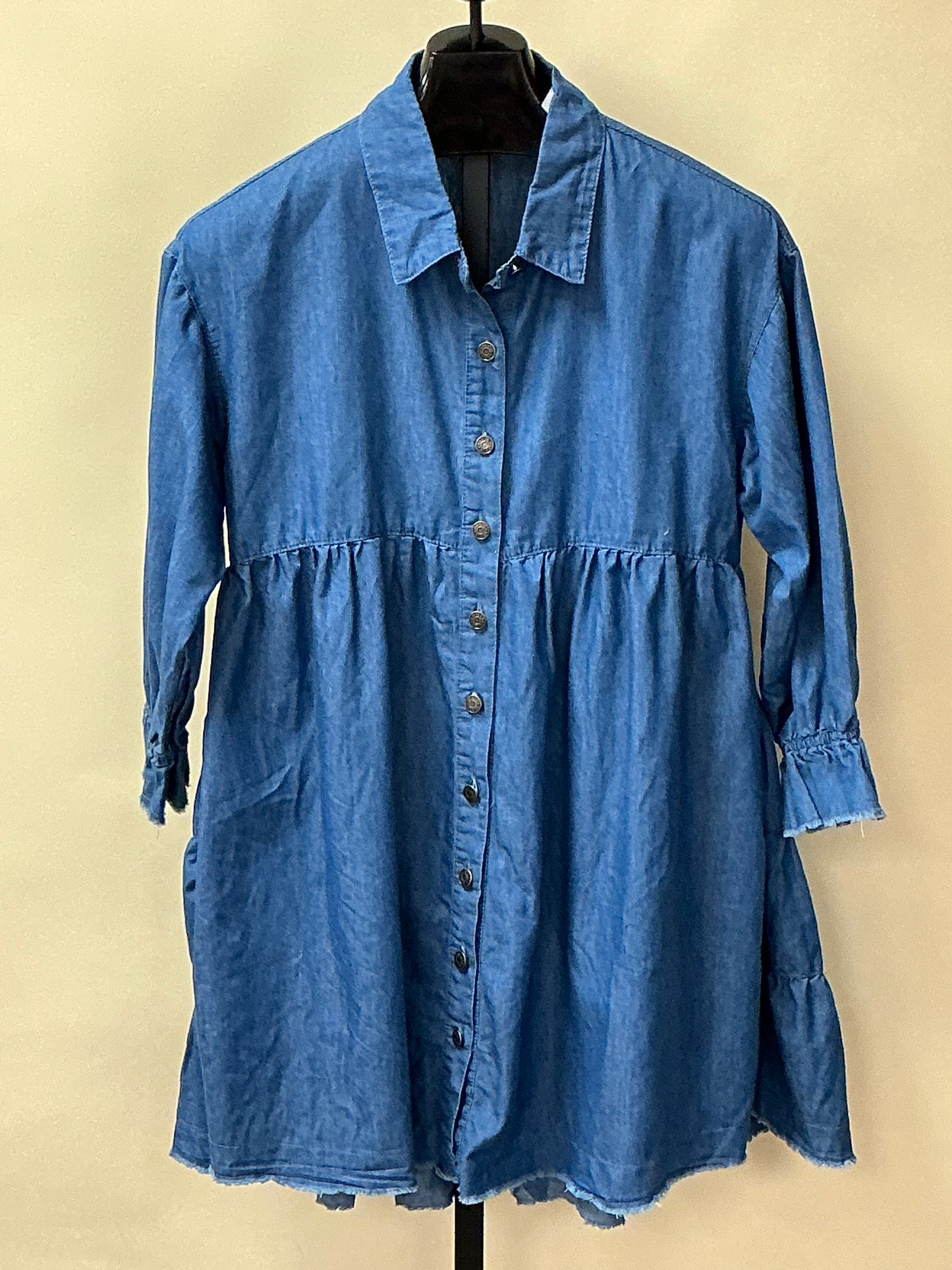 Denim Darlin' Long Sleeve Dress