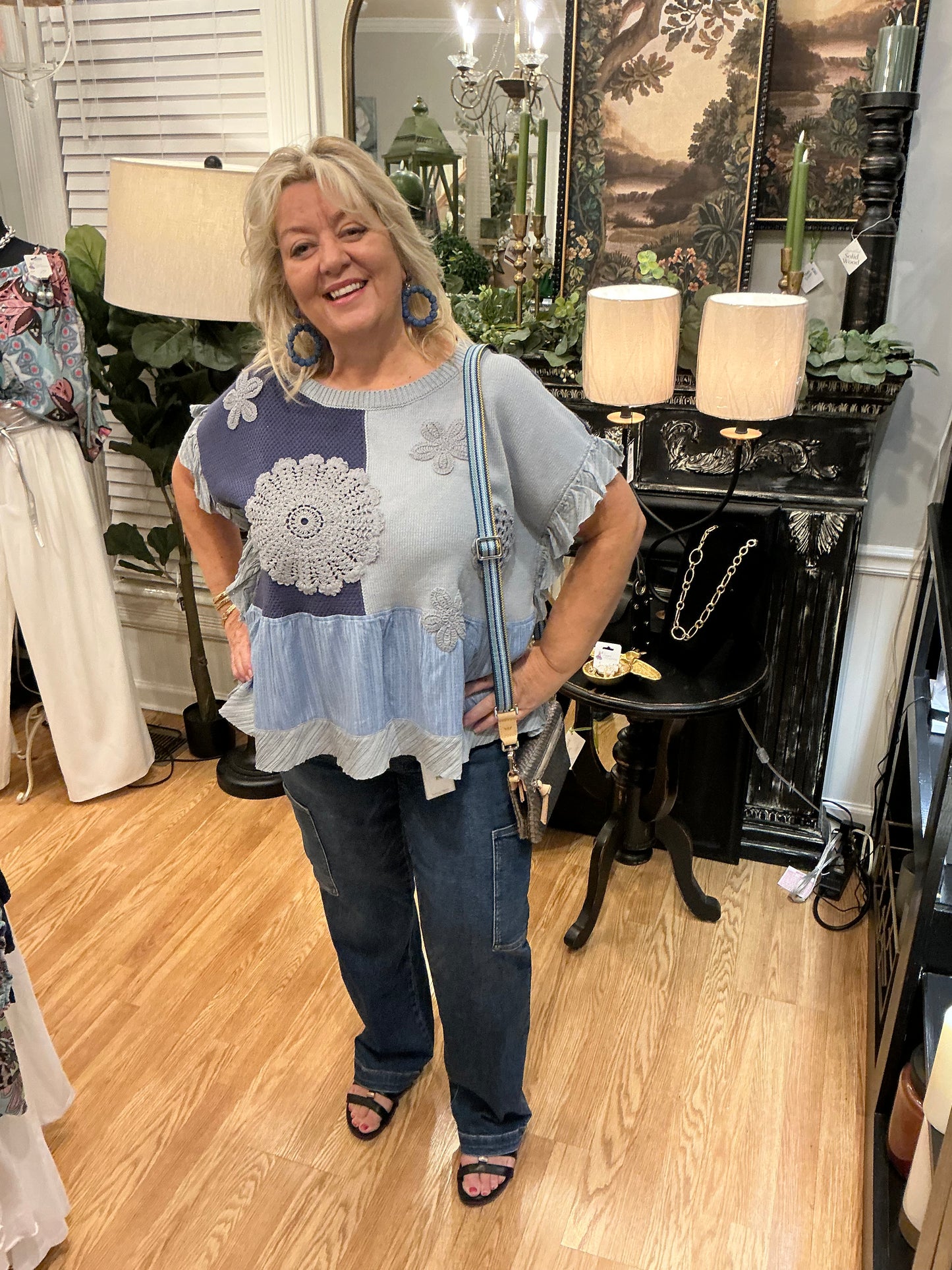 In The Blue Mixed Sweater