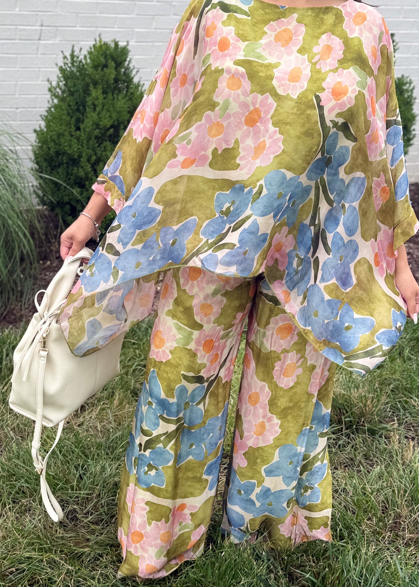 Garden Luxe Drape Top