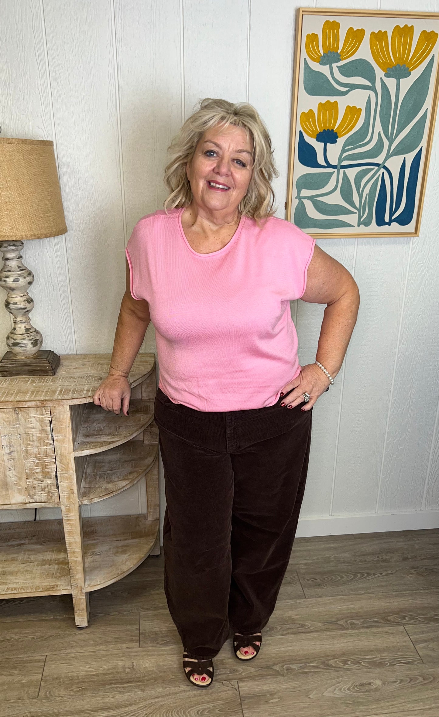 The Blush Breeze Sweater Top