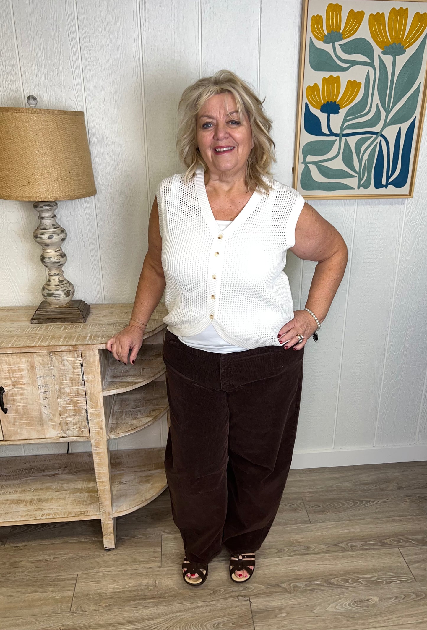 Sweet Magnolia Sweater Vest