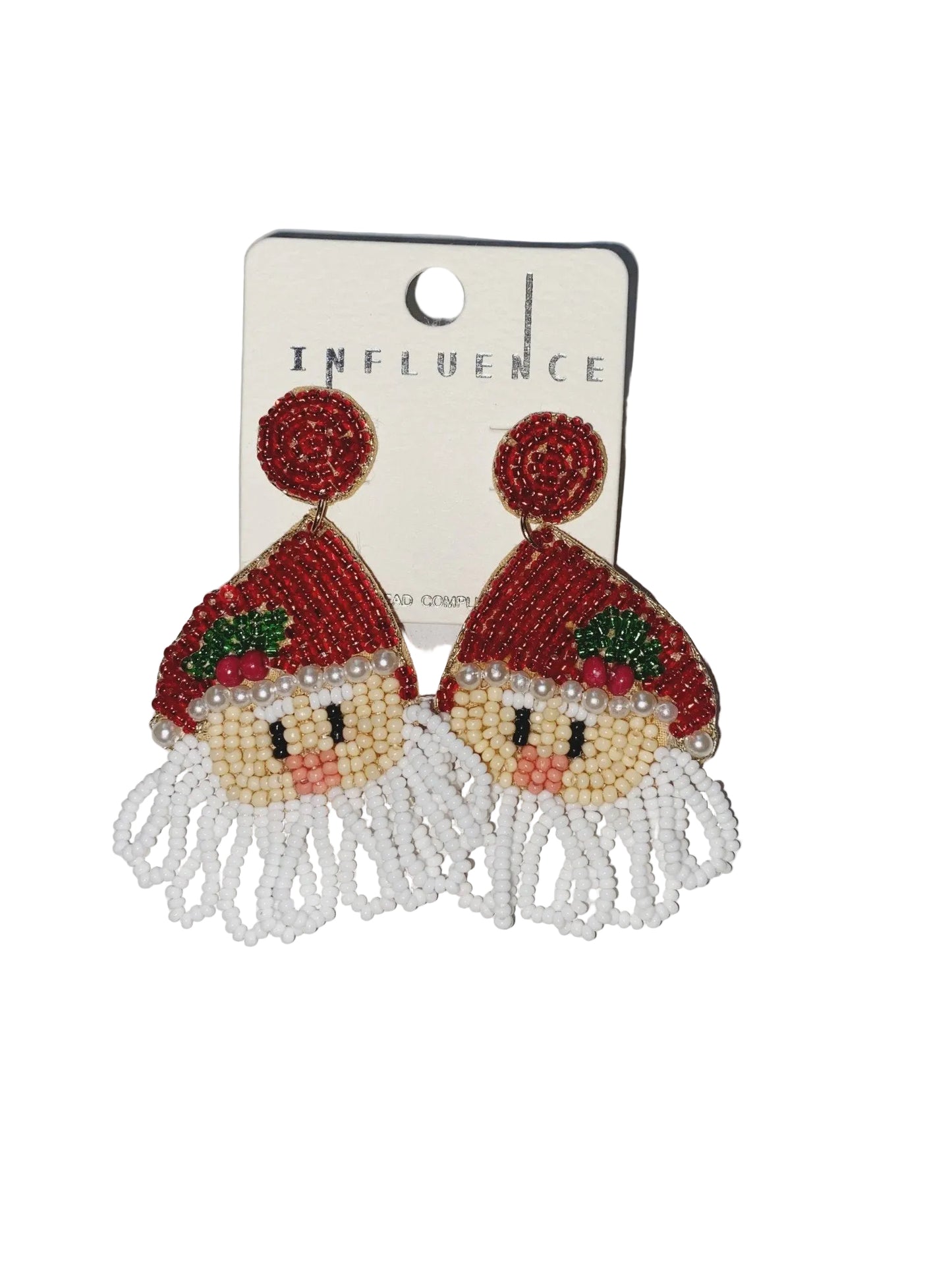 SANTA EARRINGS
