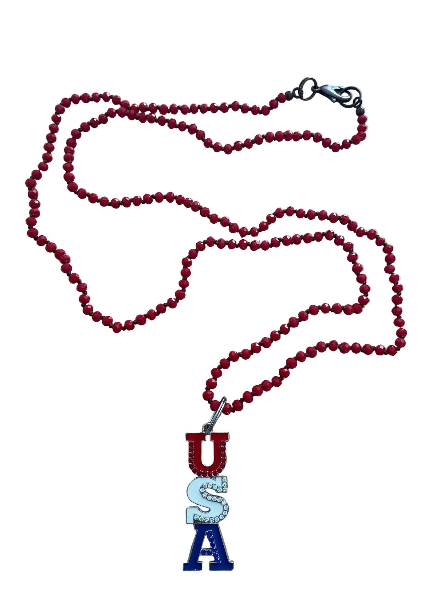 USA Beaded Necklace