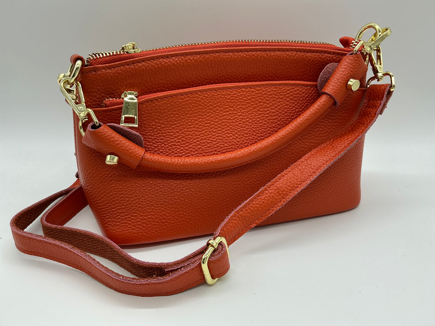 CROSSBODY 100% LEATHER