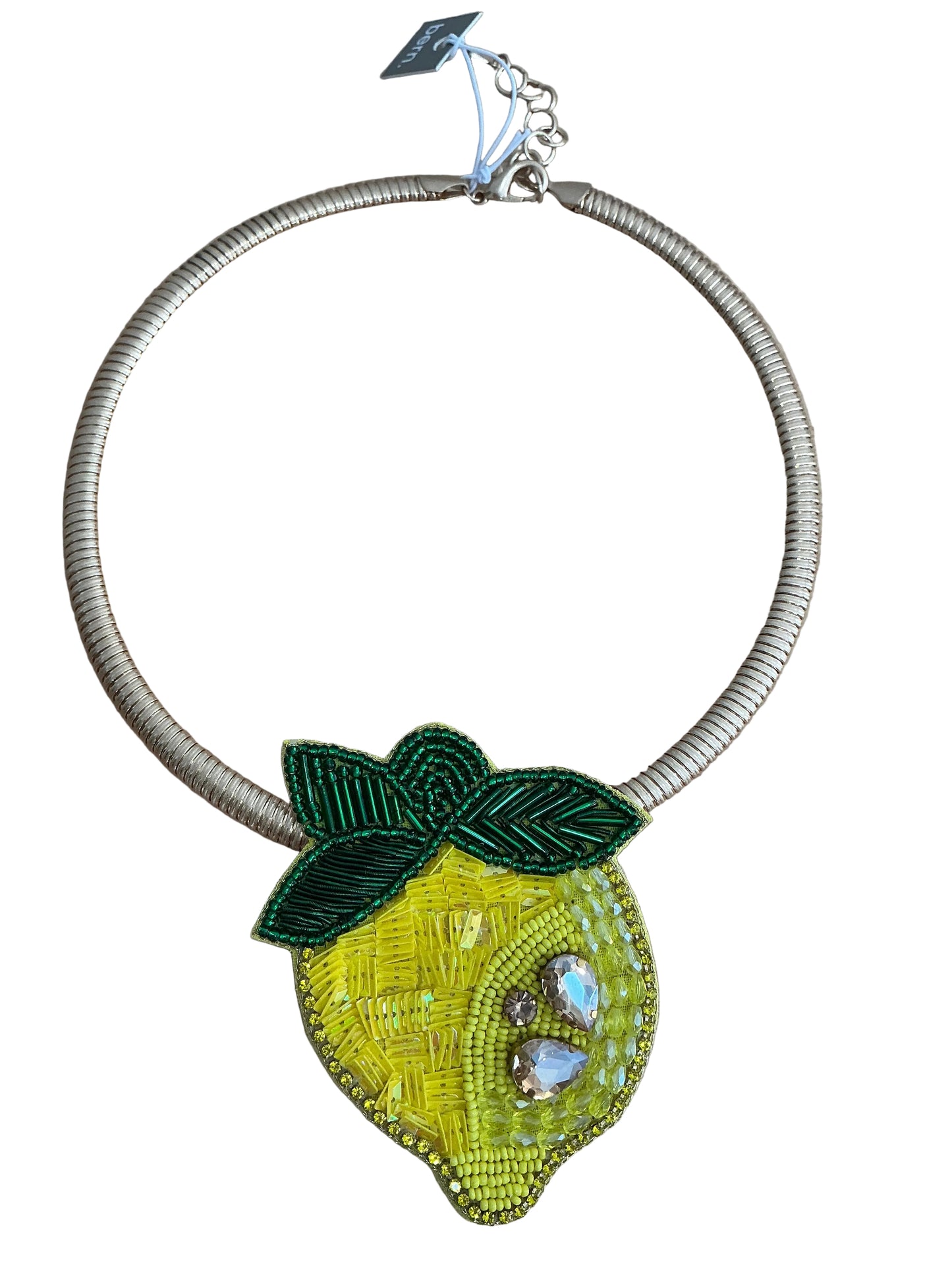 Limoncello Sparkle Choker Necklace