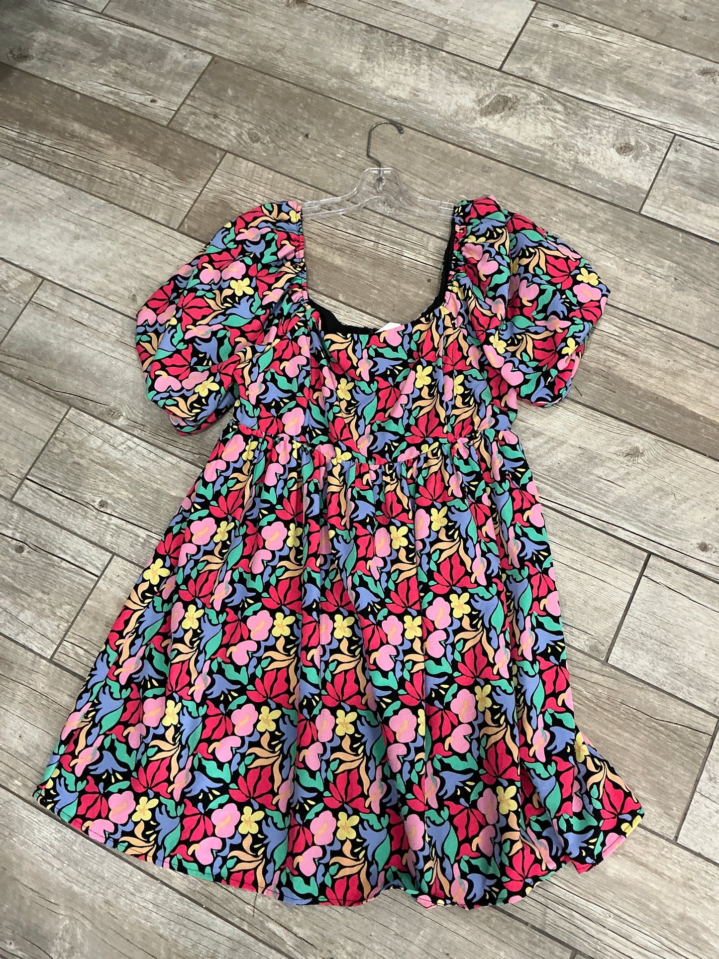GARDEN BLISS PUFF SLEEVE DRESS-PP