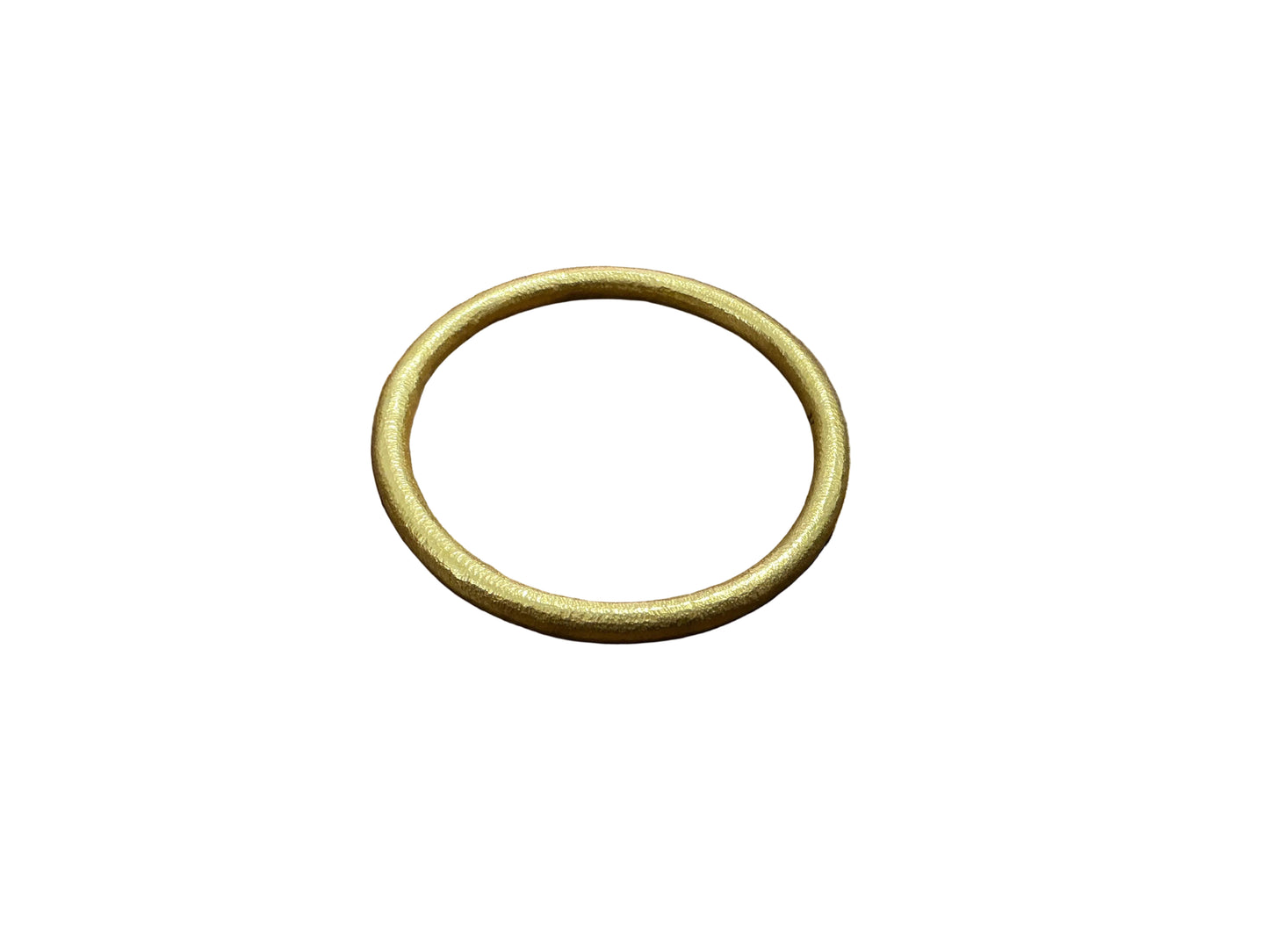 HAMMERED GOLD THICK BANGLE