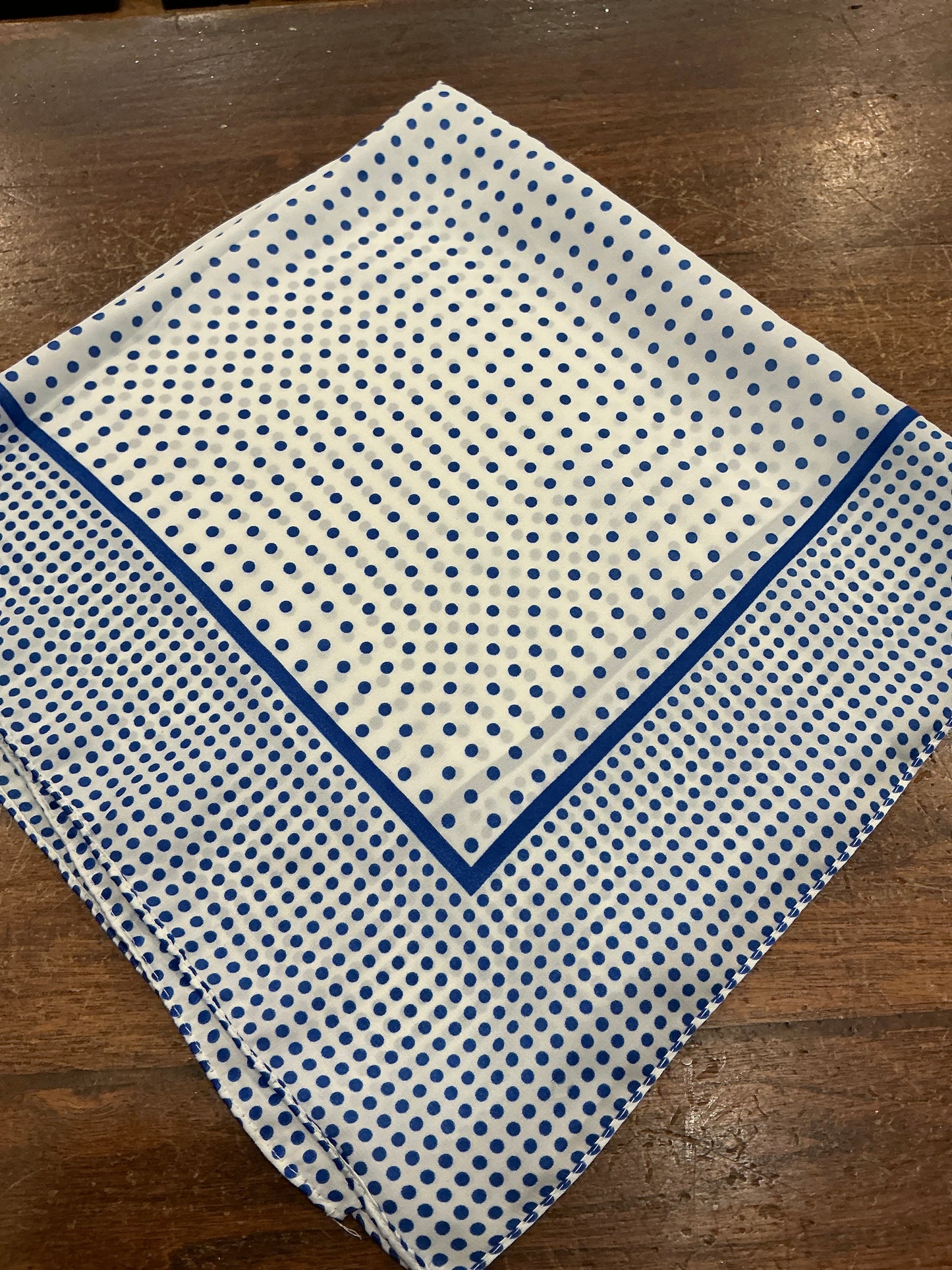 POLKA DOT SQ SCARF