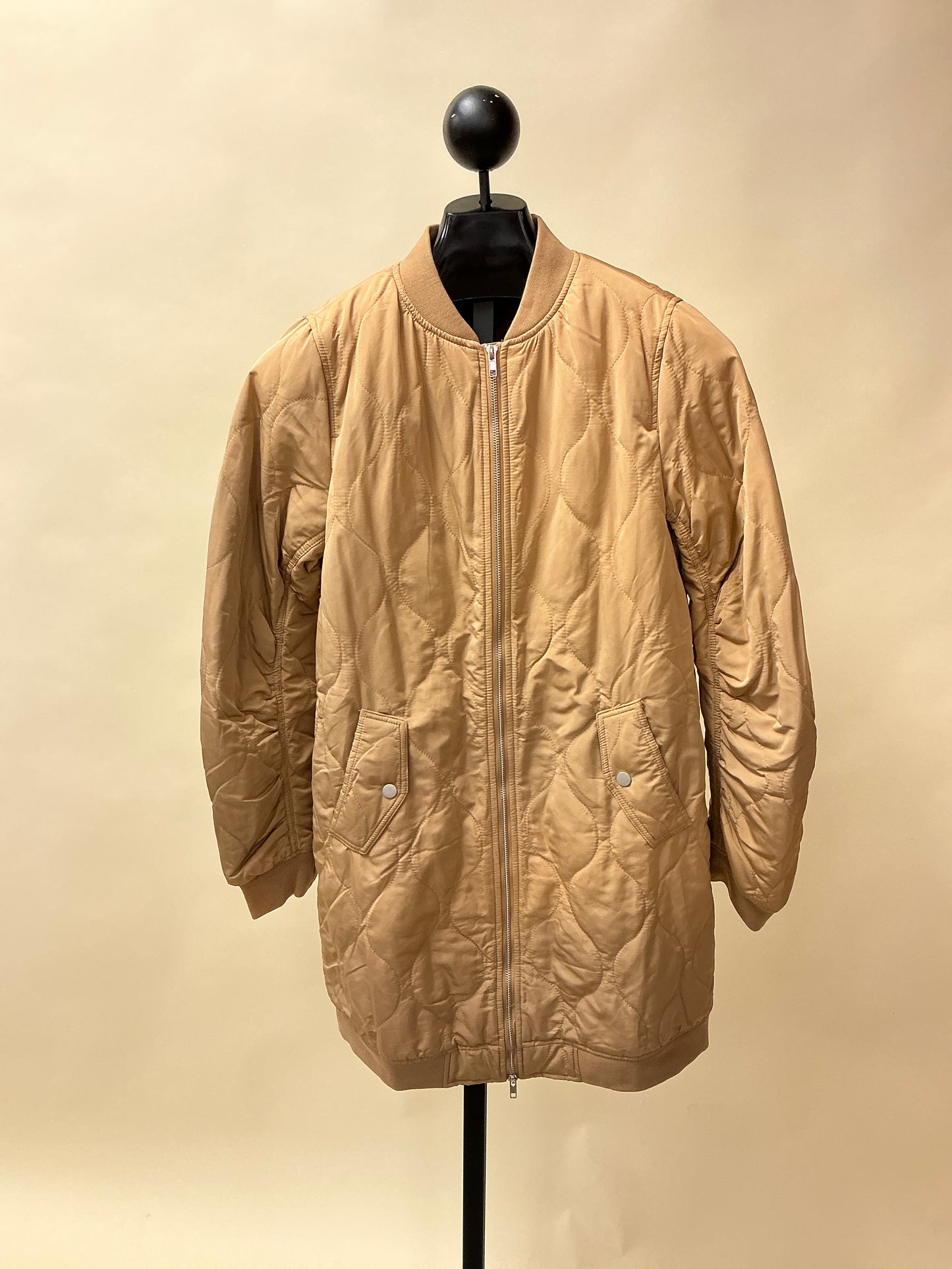 GUILTED LONG BOMBER JKT