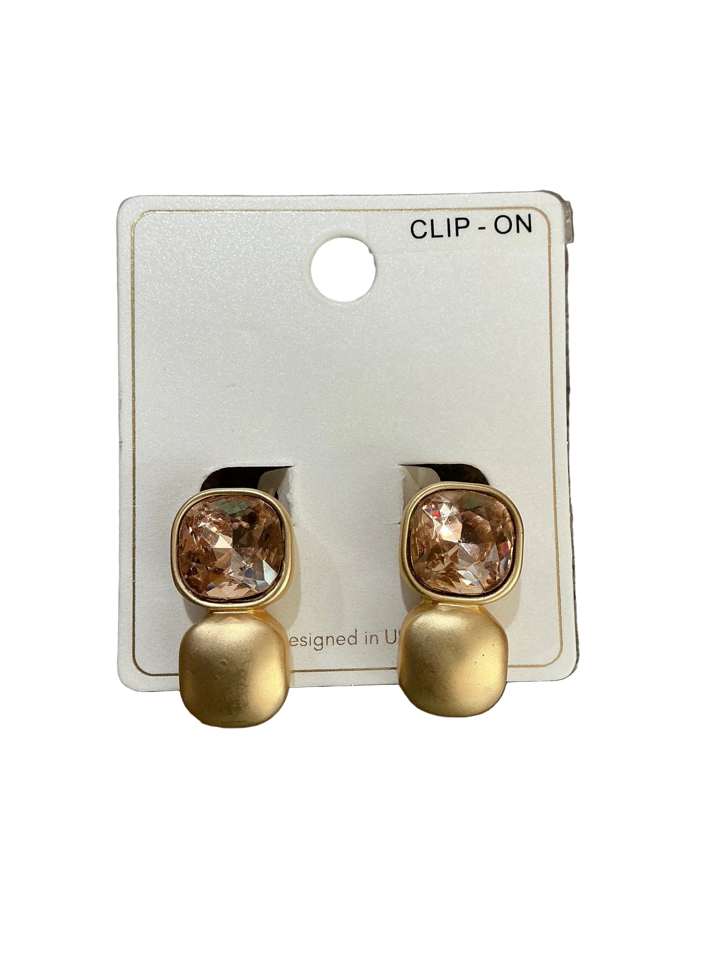 CLIP-ON EARRINGS