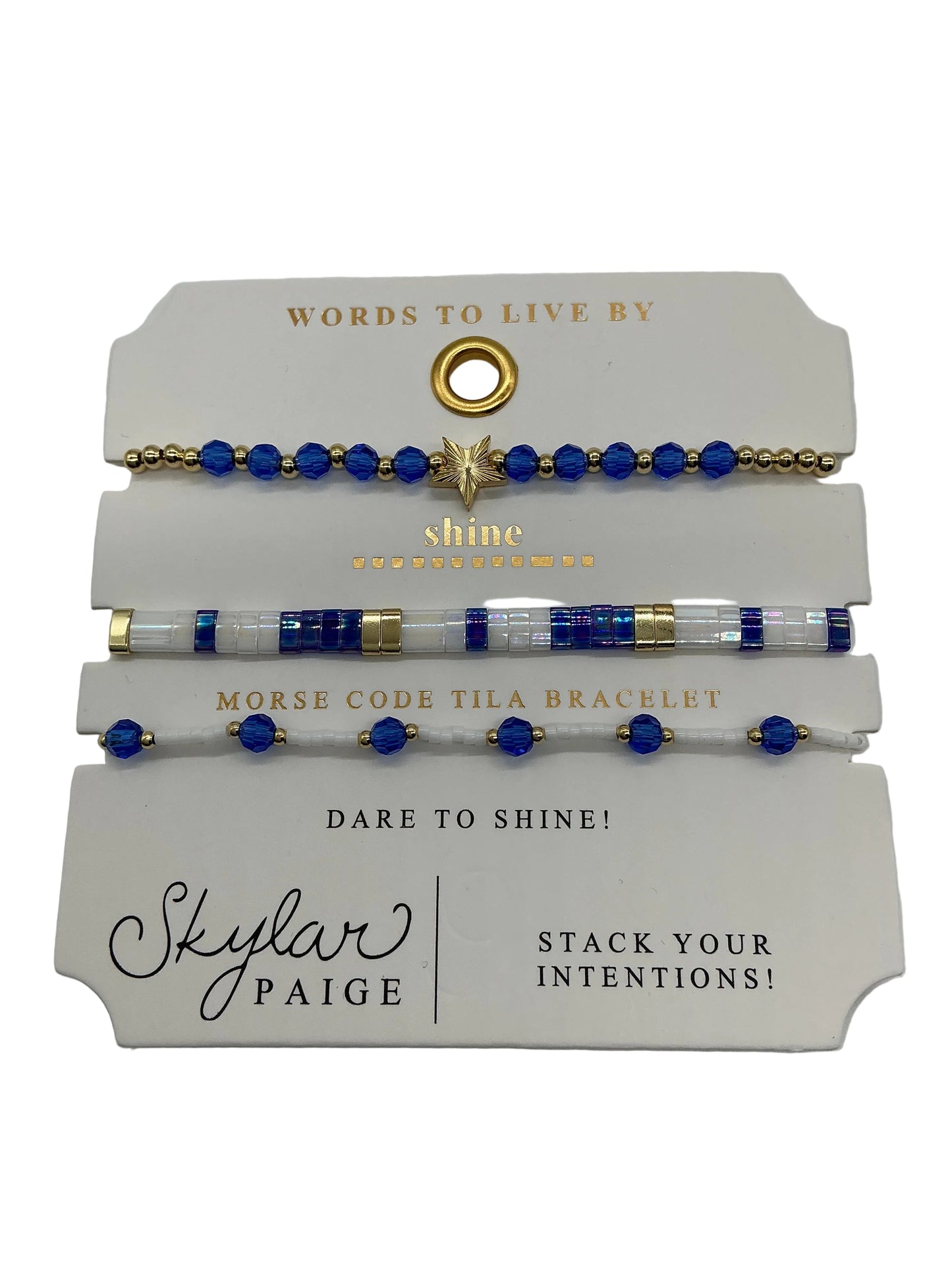 MORSE CODE-WEAR YOUR WORDS BRACELET