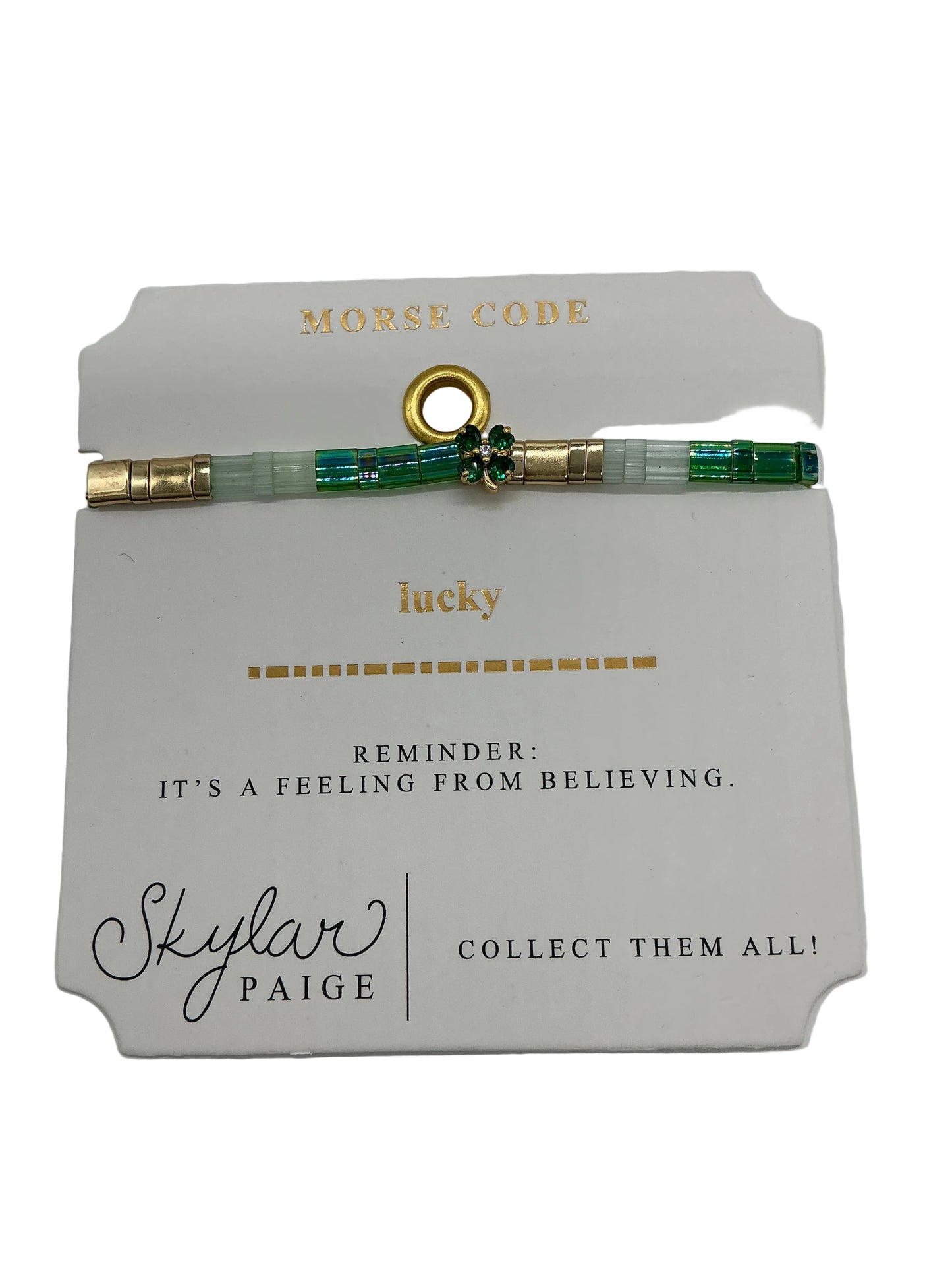 MORSE CODE -A CHARMING SEASON COLLECTION BRACELET