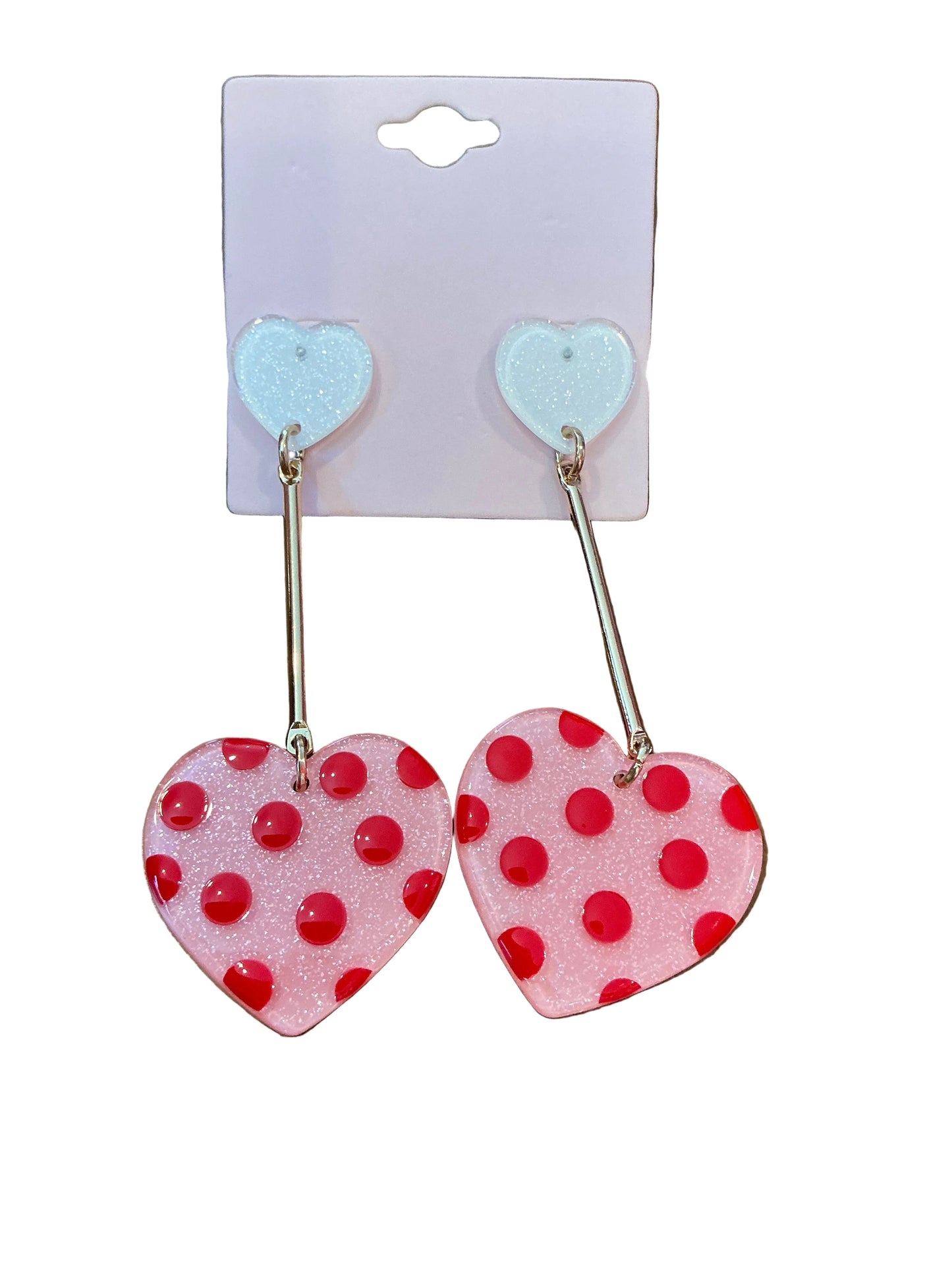 DANGLING HEARTS EARRING