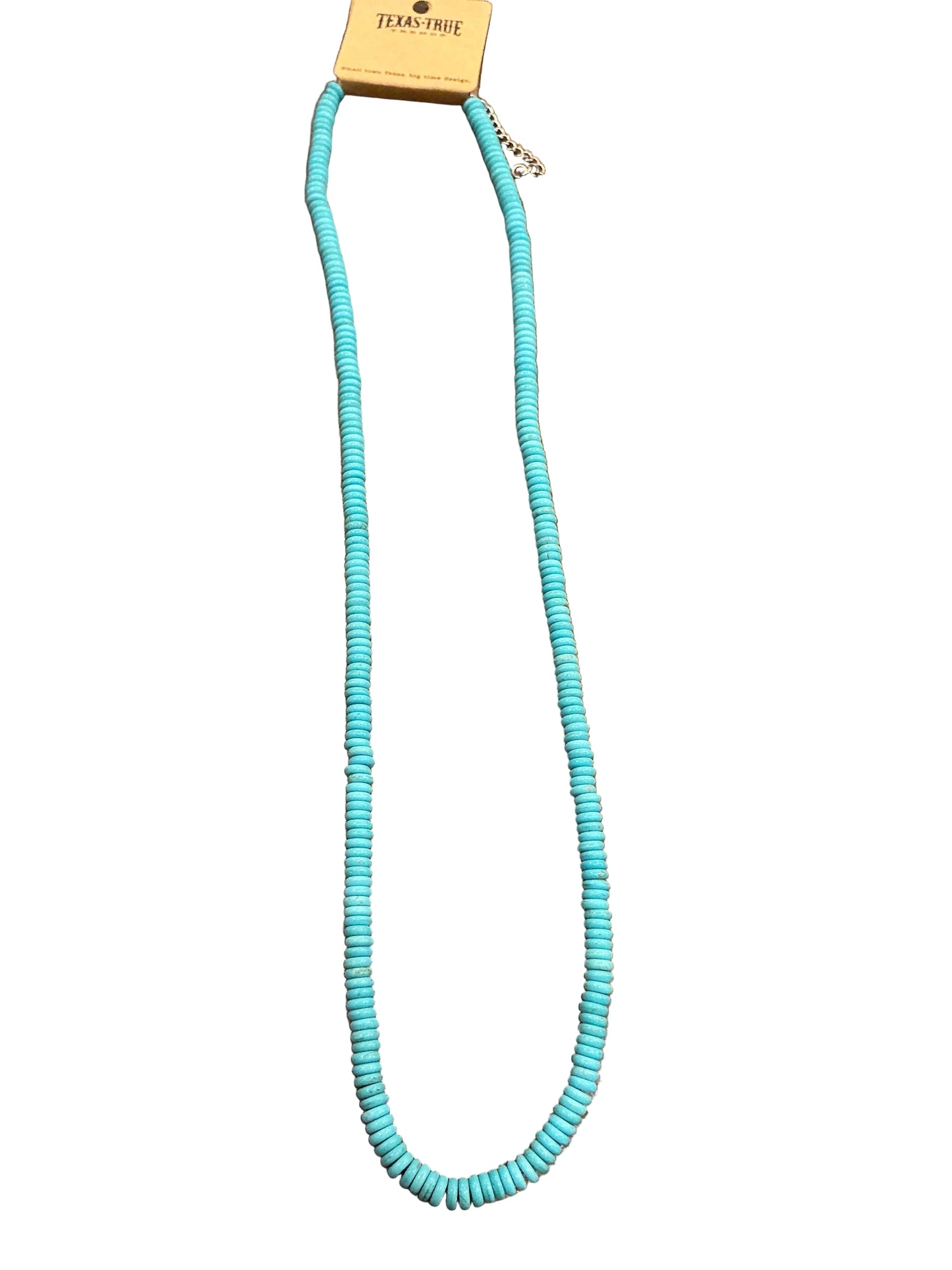 LONG TURQUOISE NECKLACE
