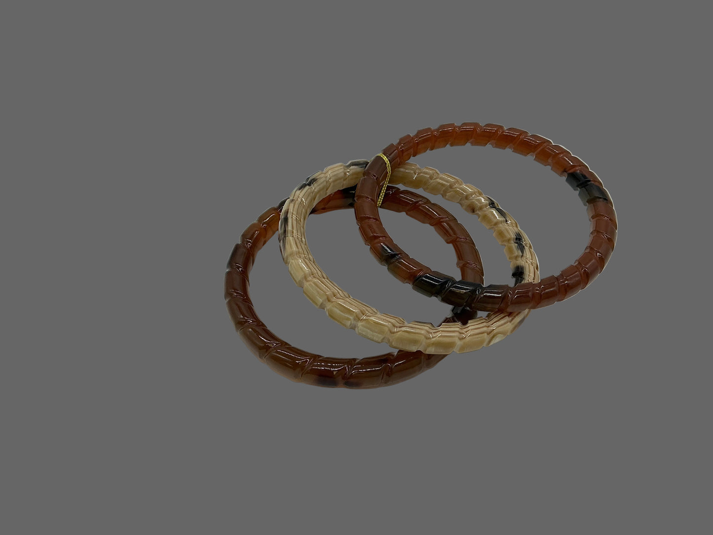 ROPE TWIST BANGLE SET