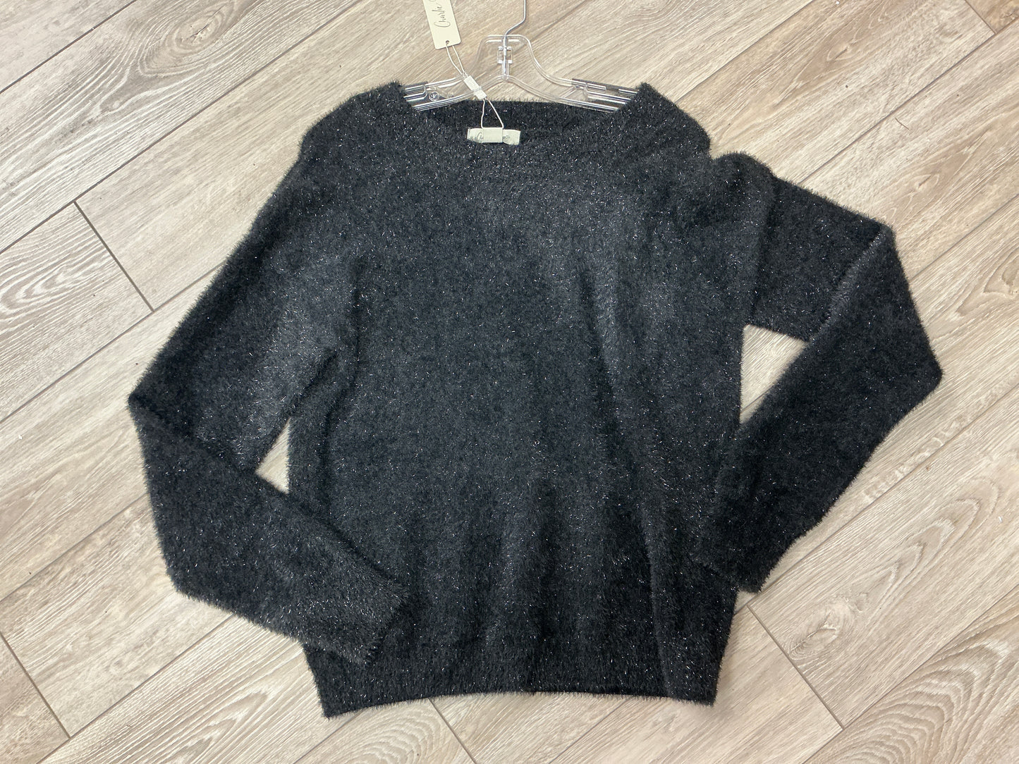 KNIT SHIMMER SWEATER (423082