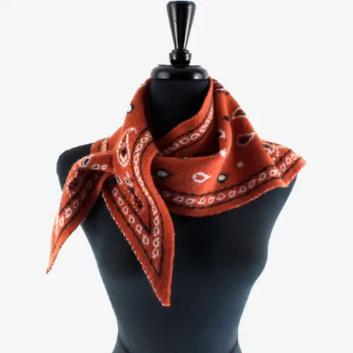 Pull-Through Triangle Scarf