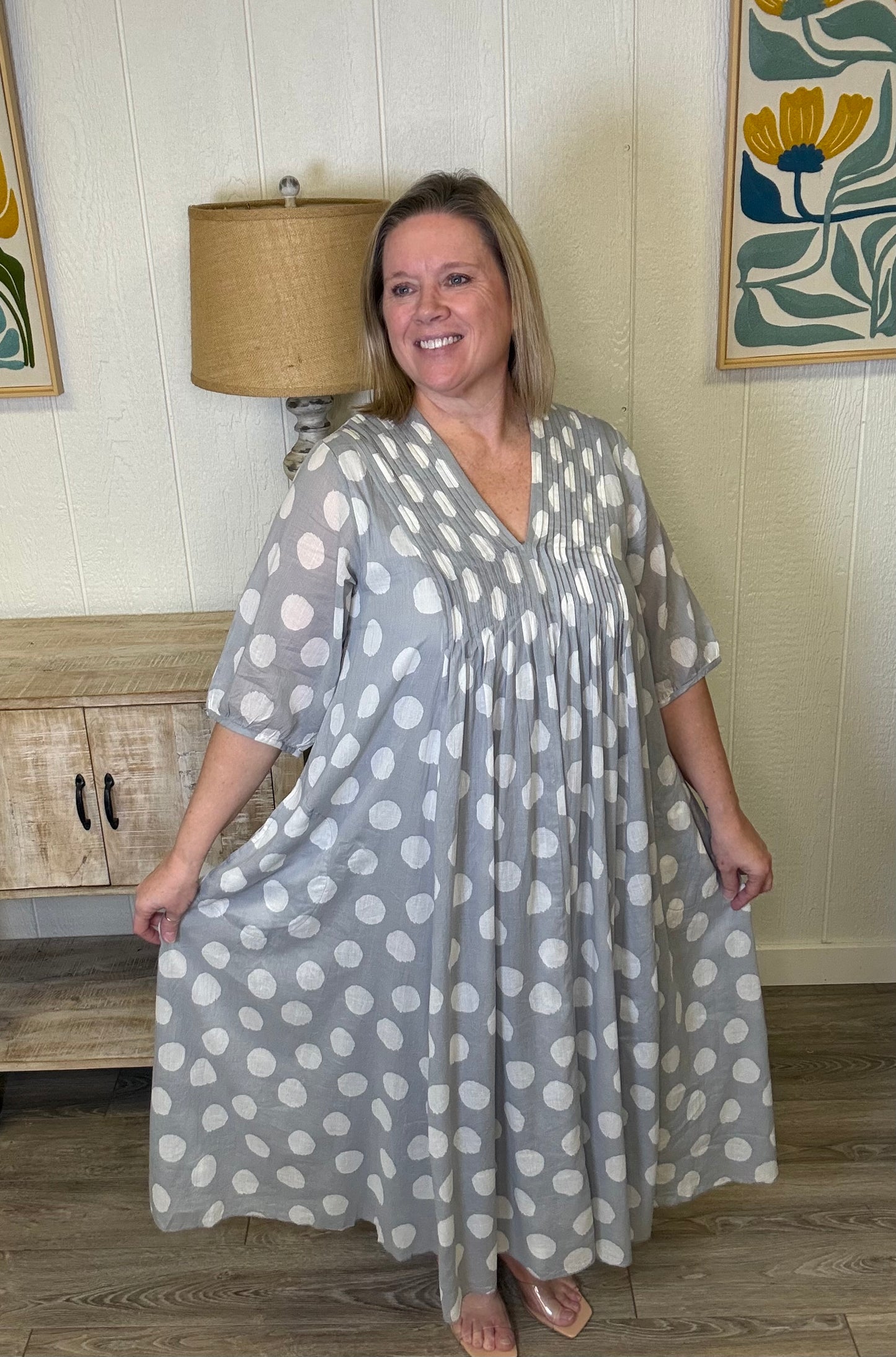 SKYE POLKA DOT DRESS