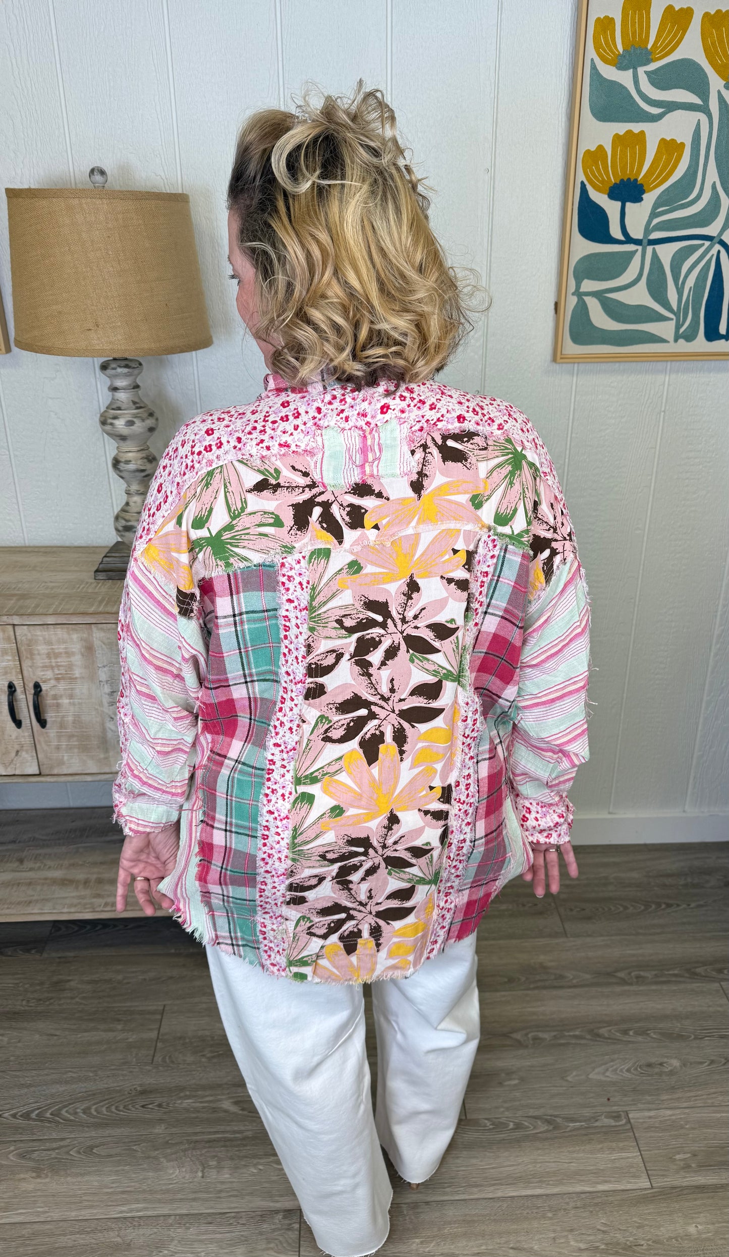 Meadow Mix Plaid Top