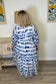 Mylah Sky Bloom Midi Dress