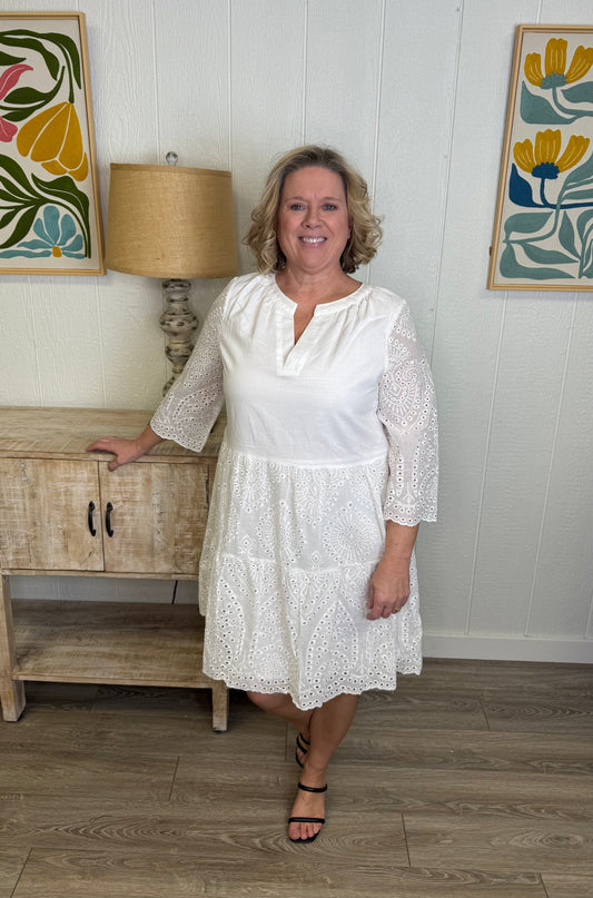 Pure Grace Cotton Dress