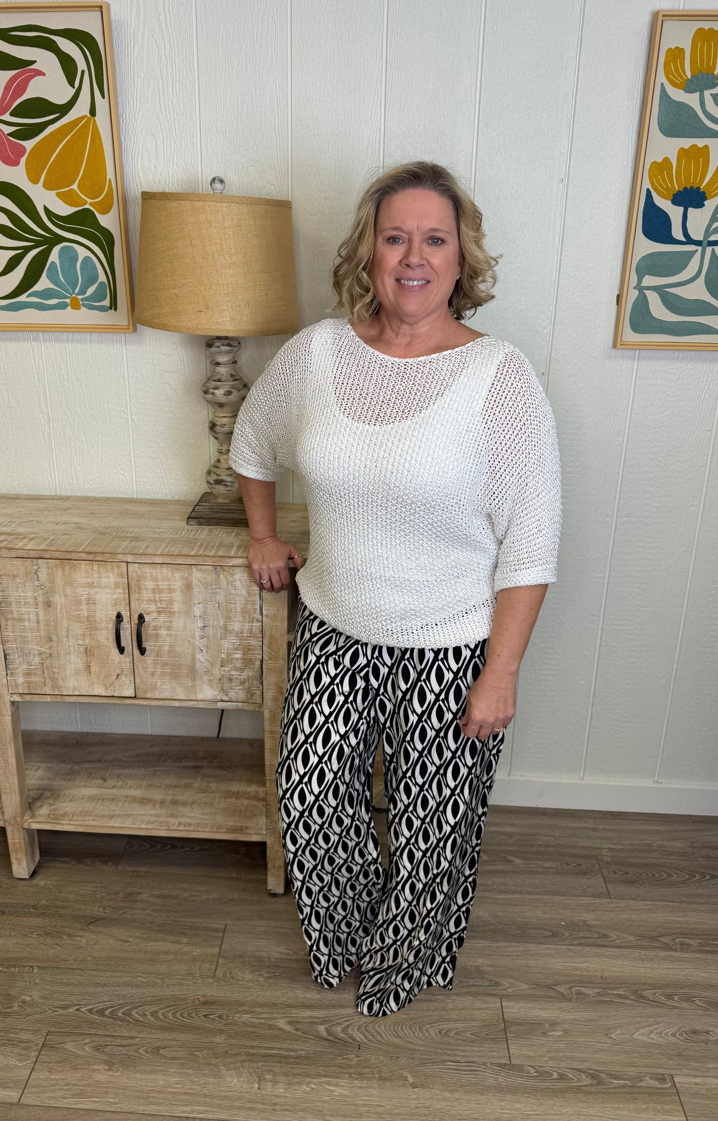 Subtle Shimmer Knit Top