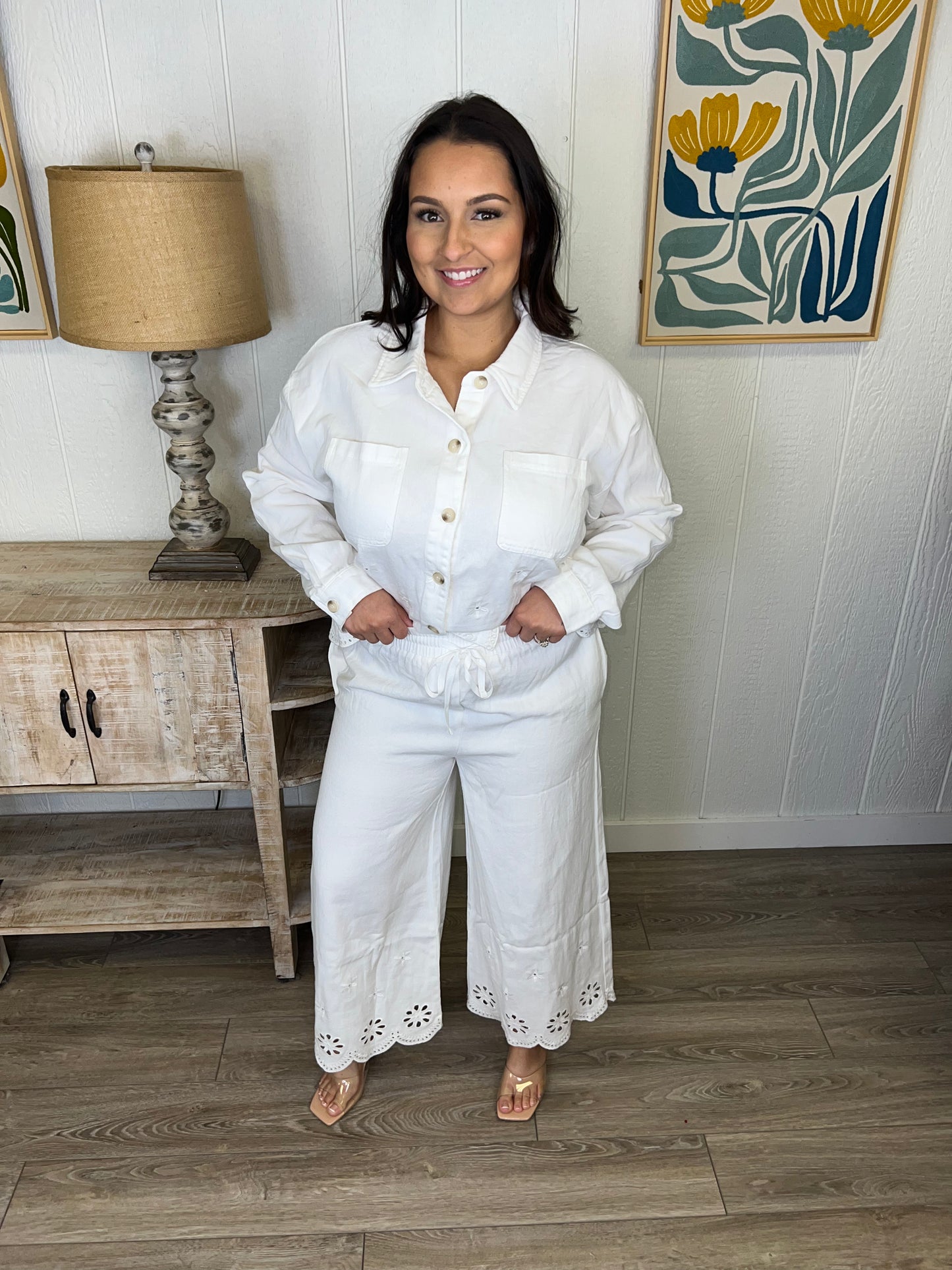 Sutton Scallop Pants
