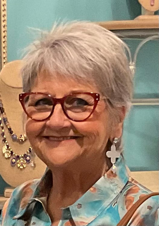 SILVER CROSS W/PEARL & RHINESTONE