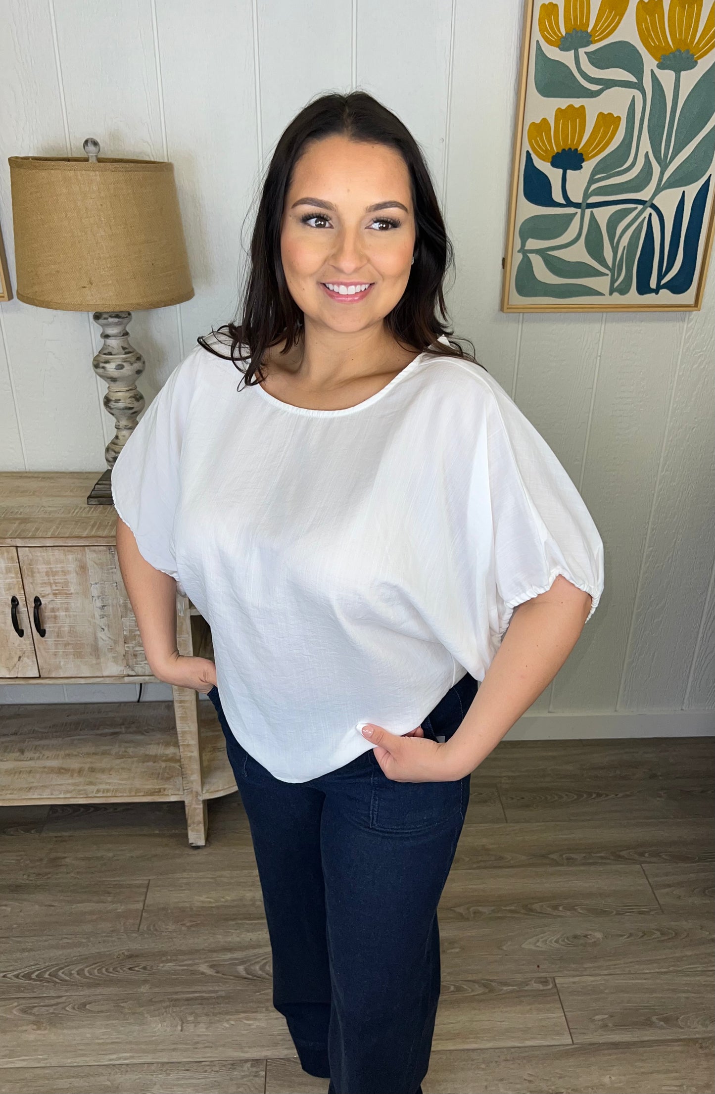 Cloud Sleeve Blouse