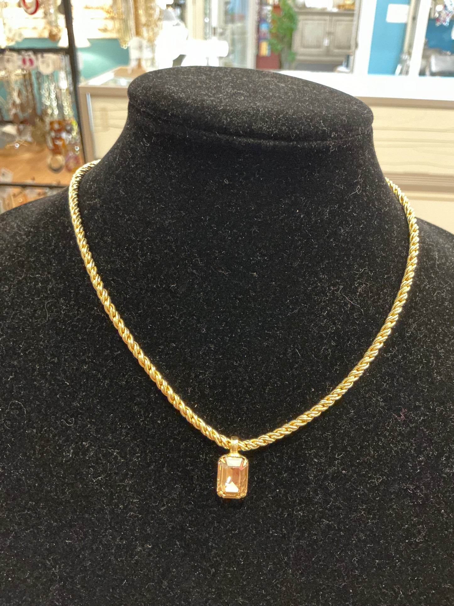 BG/DARK CHAMPAGNE/NECKLACE