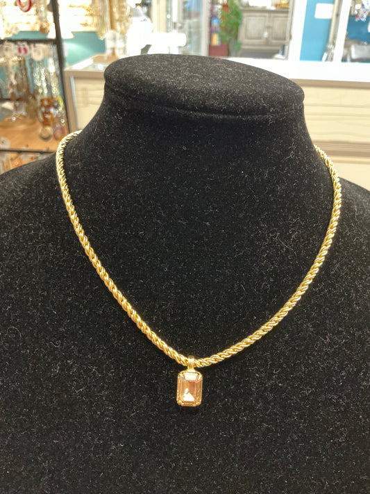 BG/DARK CHAMPAGNE/NECKLACE