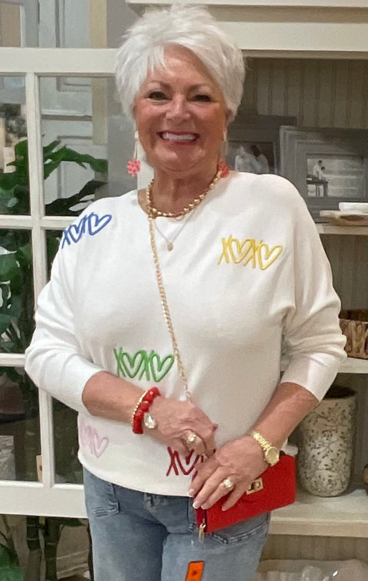 BEADED BRAC W/RHINESTONE