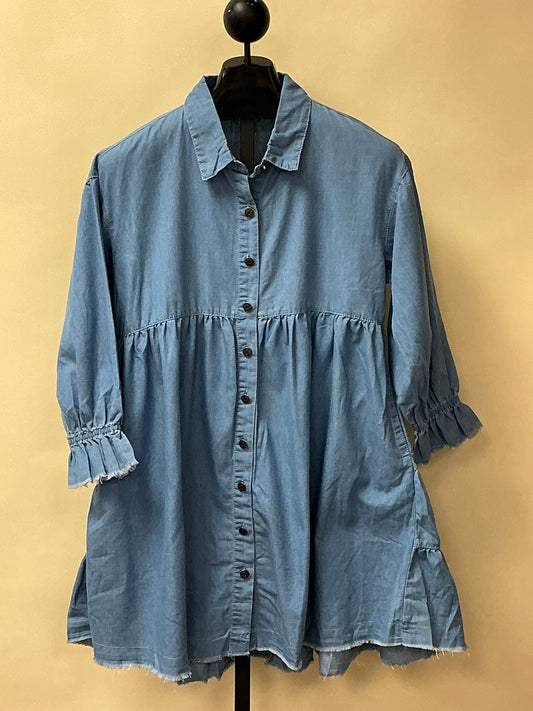 Denim Darlin' Long Sleeve Dress