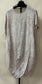 SHORT SLV NATURAL DRESS