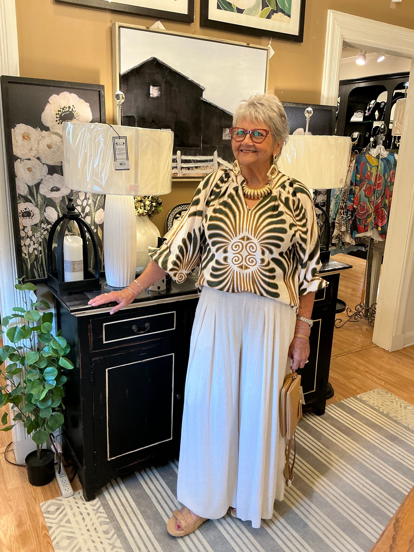 Wide Leg Casual Pants