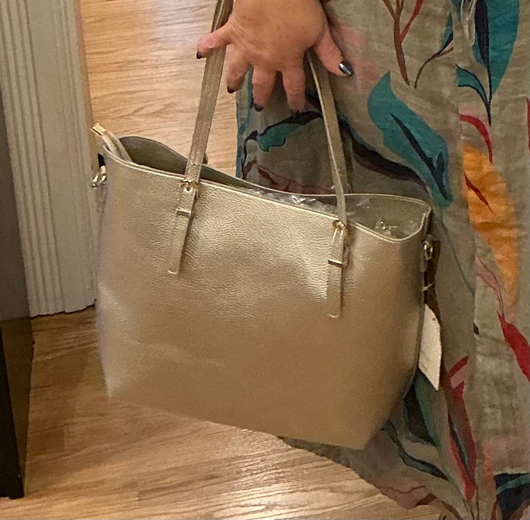 TOTE HANDBAG 14X11X4"