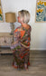 Silken Mosaic Ruffle Pants