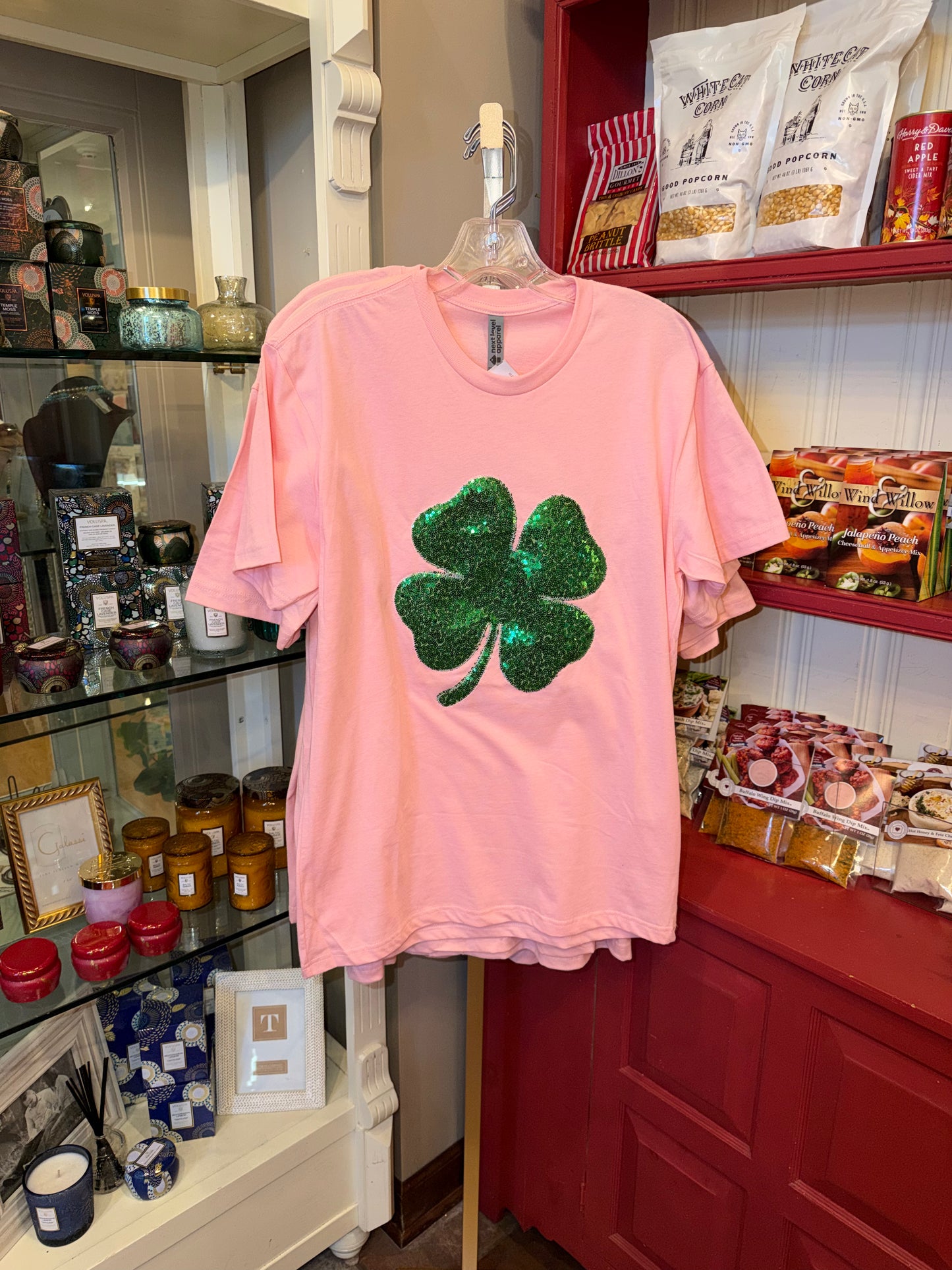 Lucky Charm Sequin Tee