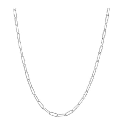 20” Thin Paper Clip Chain