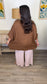 Dusty Rose Drift Tunic