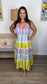 Pastel Breeze Tiered Maxi Dress