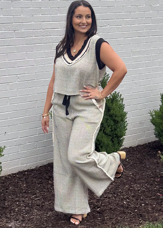 Modern Muse Sleeveless Crop Set