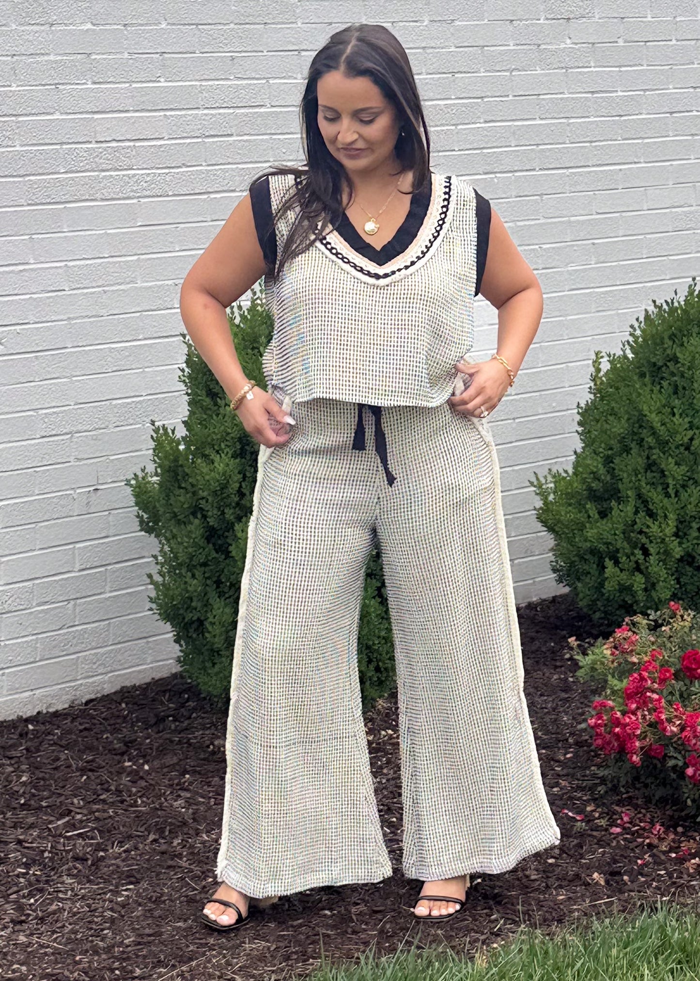 Modern Muse Sleeveless Crop Set