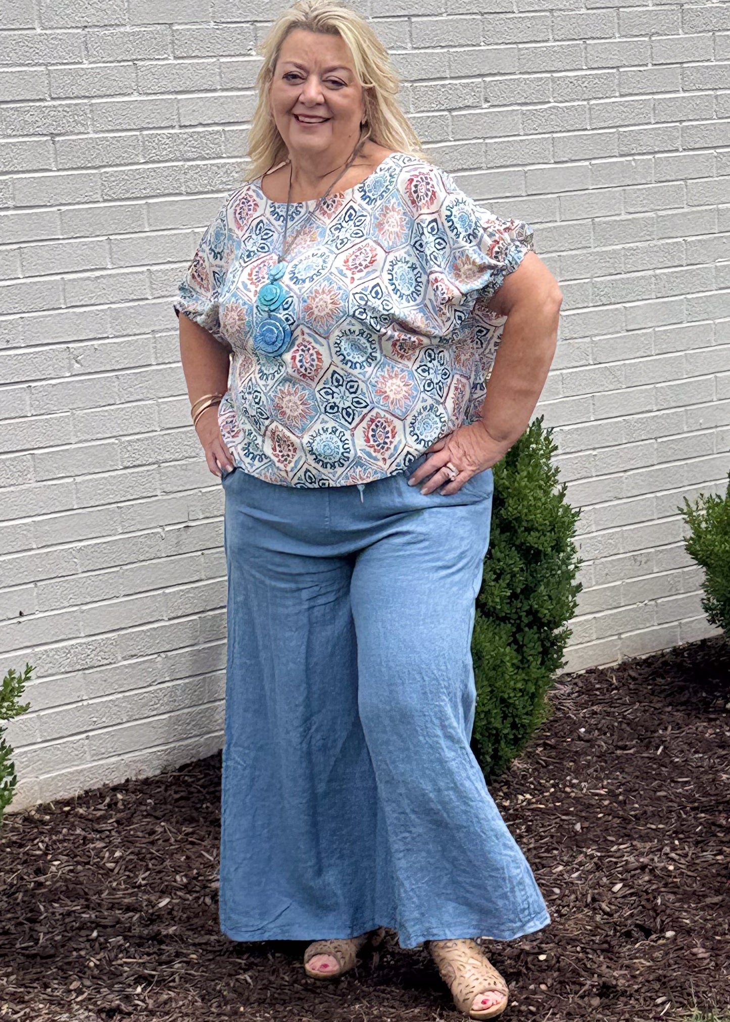 Color Harmony Dolman Top