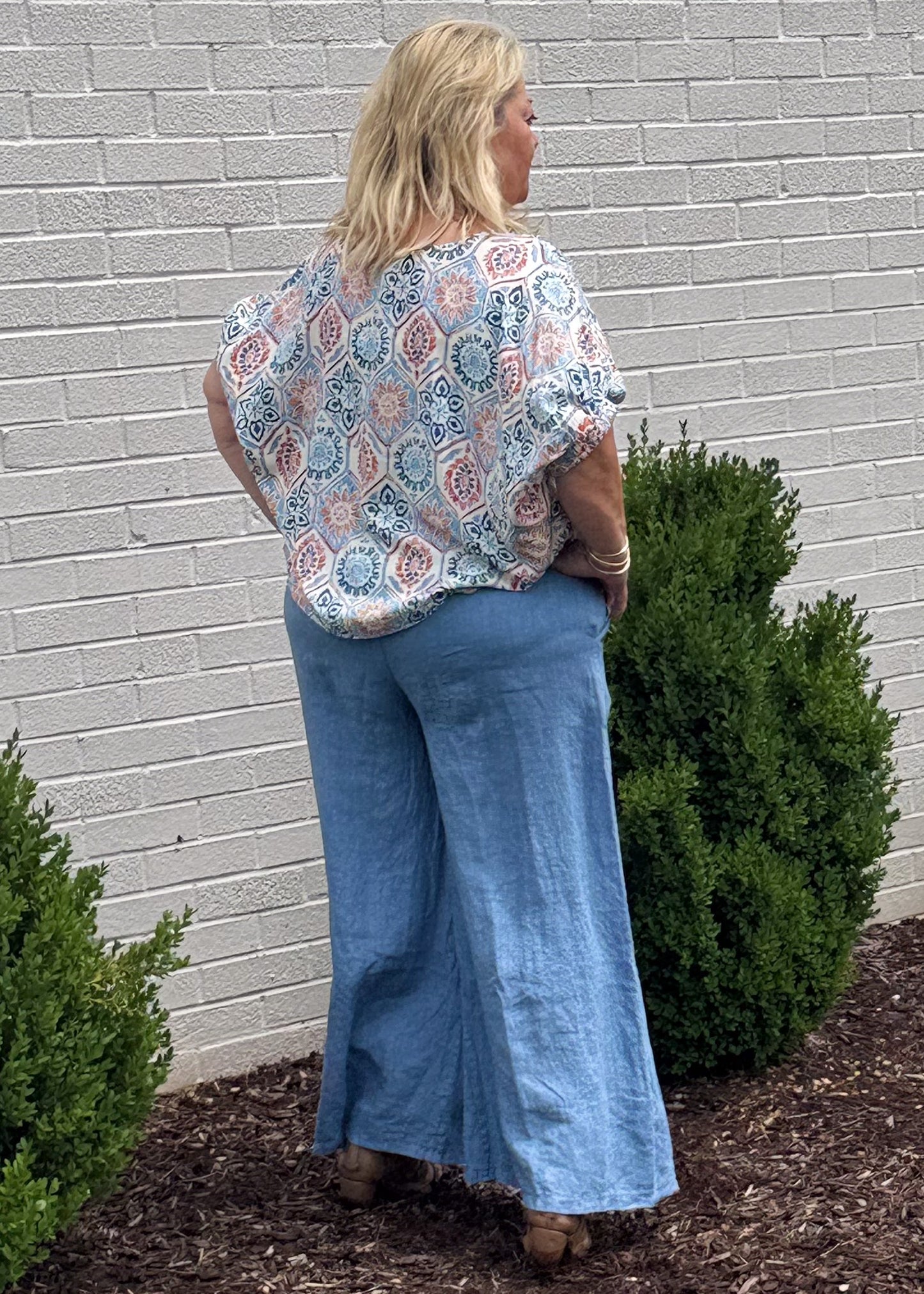Color Harmony Dolman Top