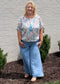 Color Harmony Dolman Top