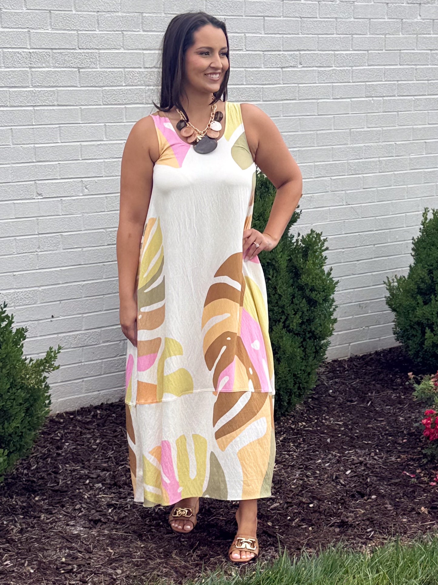 Palmetto Tank Dress