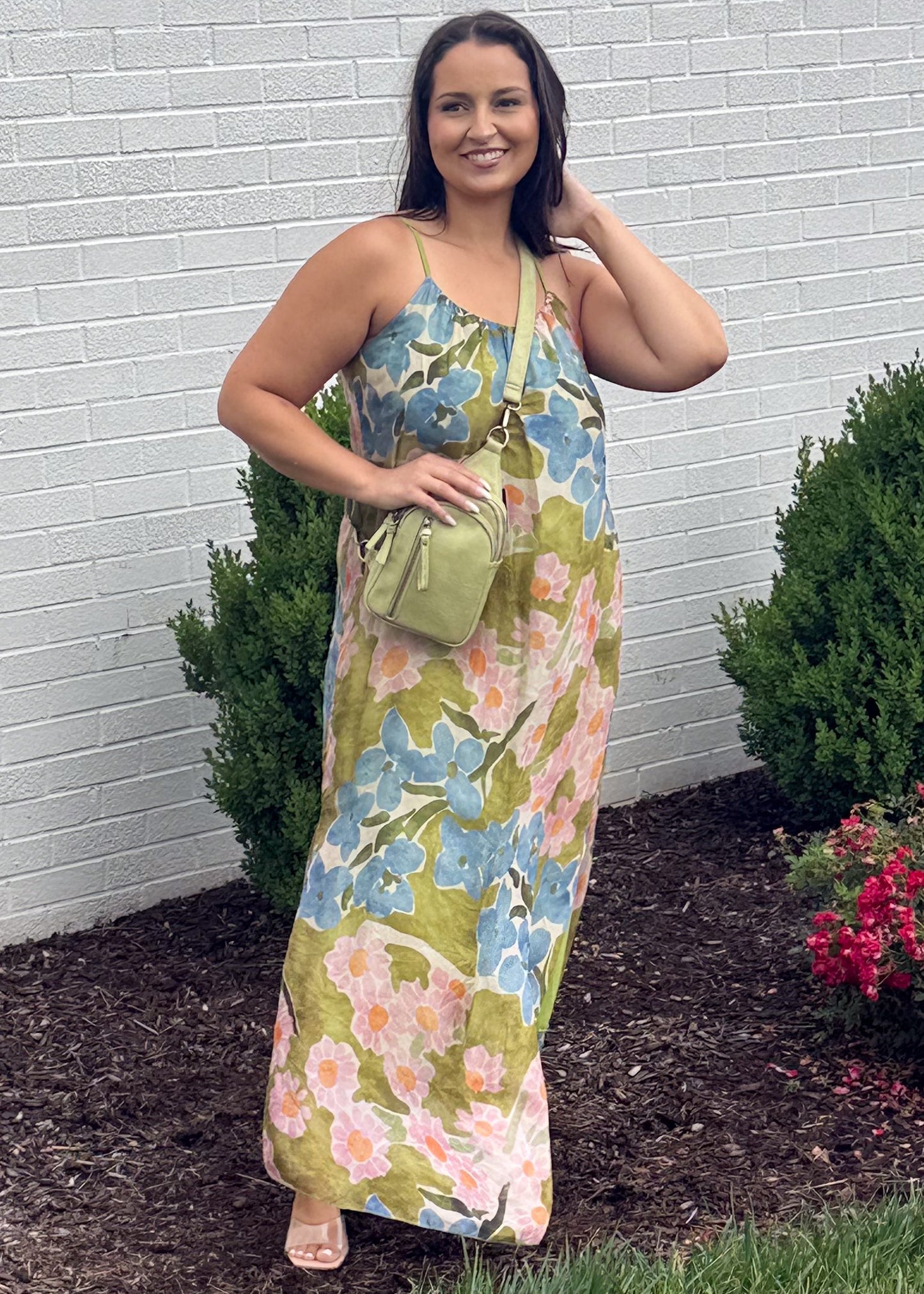 Meadow Song Silk Dress