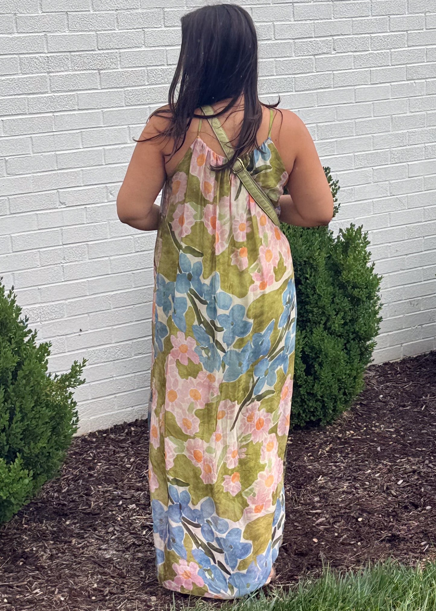 Meadow Song Silk Dress